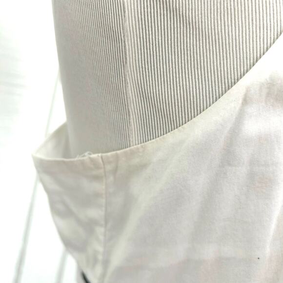 Banana Republic Women Sleeveless Eyelet Tank Top White Preppy Dainty Size Medium - Picture 9 of 9